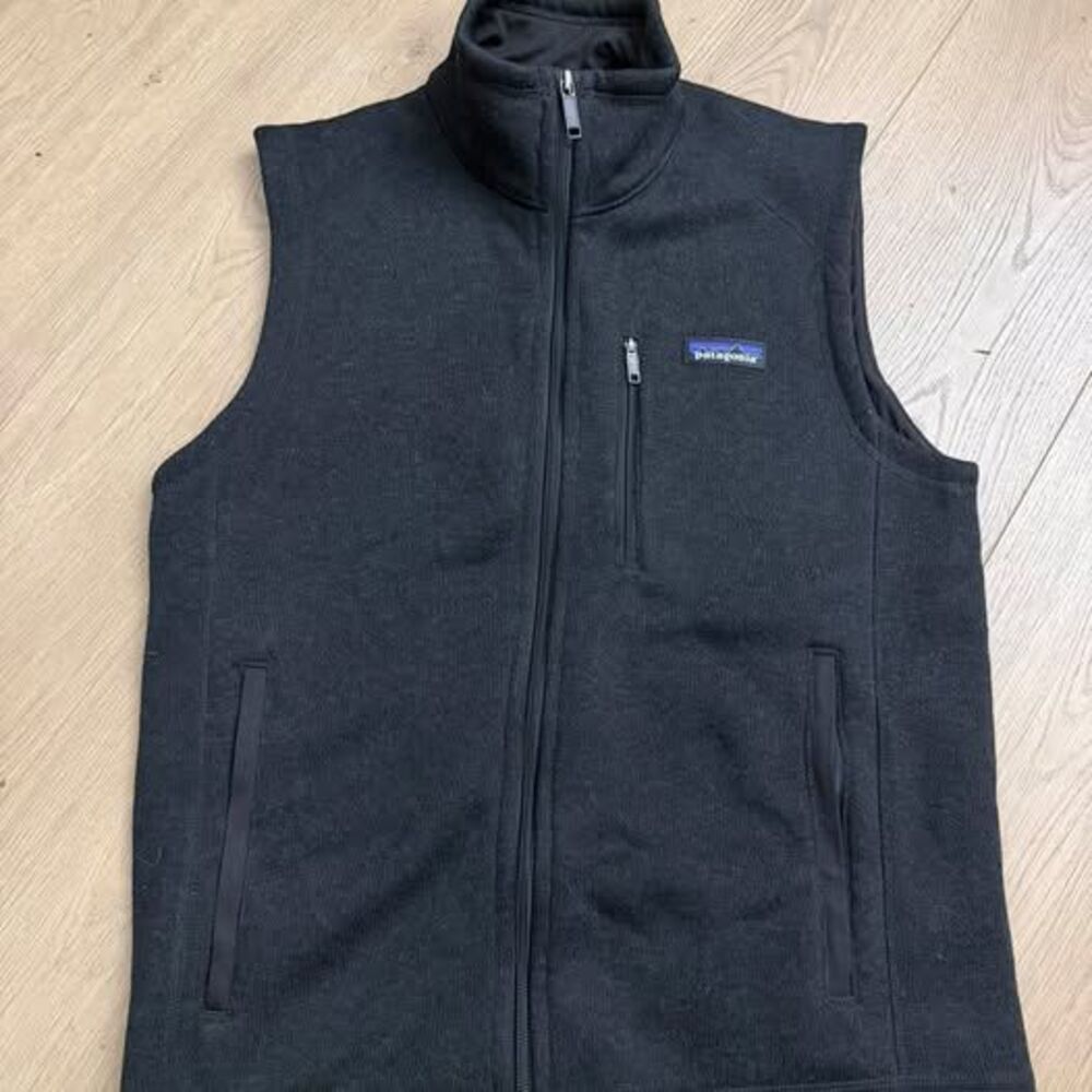 Patagonia Men’s Better Sweater Vest - Black Size Small